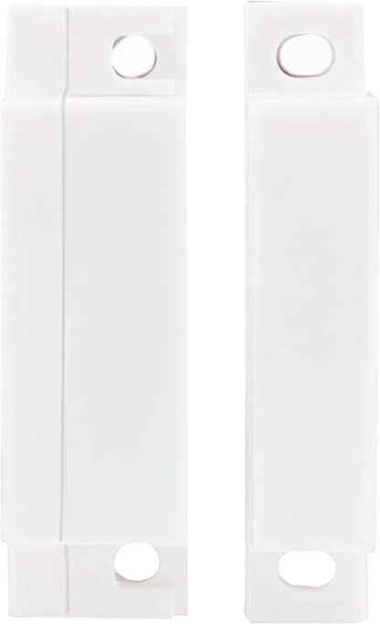 2Pcs Magnetic Reed Switch Wired Surface Mount Normally Closed NC Contact Sensor Alarm Magnetic Door Switch with 2 Wires, PVC, MC-31