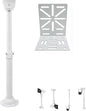 L-Shape Dome Camera Bracket, Wall Ceiling Mount for Security Dome Cameras, Wall Mount (L-DGNP+38-59)