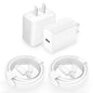 iPhone 14 13 Charger, 2Pack 20W Fast Charging Type C Block (MFI Certified) Rapid Speed USB C Wall Charger Lightning Cable Cord Apple Chargers for iPhone 14 Pro Max 14 Plus 13 12 11 Pro SE XS XR X iPad