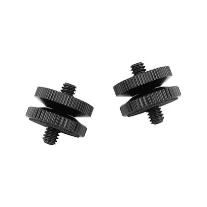 CAMVATE 1/4"-20 Male Thread Screw Double End (2 Pieces) - 2417 (Pack of 2)