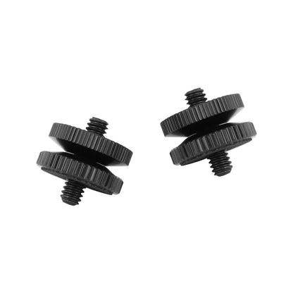 CAMVATE 1/4"-20 Male Thread Screw Double End (2 Pieces) - 2417