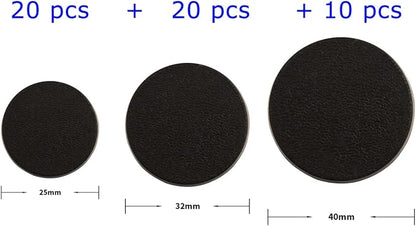 NC EBCO 50Pcs Mix Round Plastic Model Bases 25mm/32mm/40mm for Gaming Miniatures or Wargames Role Playing Board Game Figure Toy