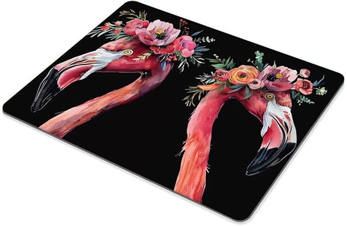 Square Mouse Pad Flamingo-1,Gaming Mouse Pads for Desk,Soft Computer Waterproof Non-Slip Mouse Mat