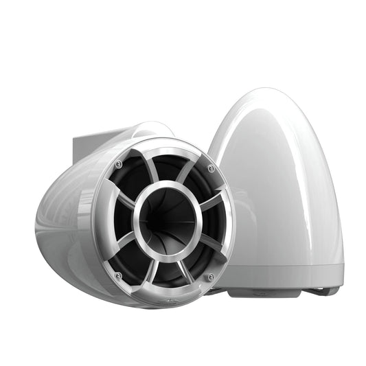 Wet Sounds Rev 8 White V2 Revolution Series 8" White Tower Speakers w/X-Mount