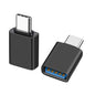 USB C Male to USB A Female OTG Adapter (2 Pack),USB 3.2 GEN2 10Gbps High-Speed Data PD 60W Fast Charging for iMac,MacBook Pro/Air,iPhone 16 15,iPad,Microsoft Surface,Samsung Galaxy S24/23/22,etc.