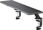 suptek Clamp-on 32 Inch Dual Monitor Desk Mount Riser Shelf Computer Stands for 2 Monitor,Laptop,Printer, Notebook,32.2” x 7.8” x 5.7”
