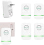Elon-musk's Electricity Saving Box Stop Watt Stopwatt Energy Saving Device Save Energy Saving Device Energy Saving Power Strip for Home Office US Plug 90v-250v 30kw Rated Green (4PCS, White)