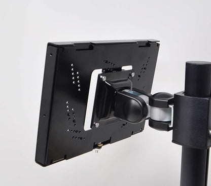 TABcare Locking Security Metal Case for iPad Mini Used as Kiosk, POS, Store, Show Display (Black, iPad Mini 1/2/3)