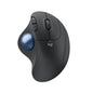 Logitech Ergo M575S Wireless Bluetooth Trackball Mouse- Off-White Blue Ball