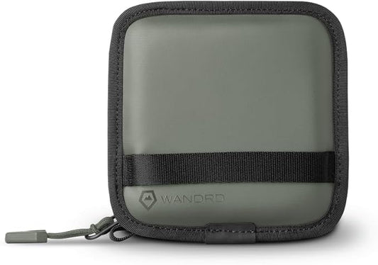 WANDRD Lens Filter Case - Store 4 Filters in Your Camera Backpack or Camera Case, Protect Photography Accessories from Scratches, Dust & Impact (Wasatch Green)
