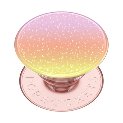 PopSockets Adhesive Phone Grip, Holder, Phone Stand, Purple - Aura Sunrise