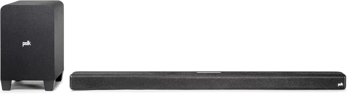 Polk Audio Signa S2 Ultra-Slim Sound Bar for Smart TV with Subwoofer