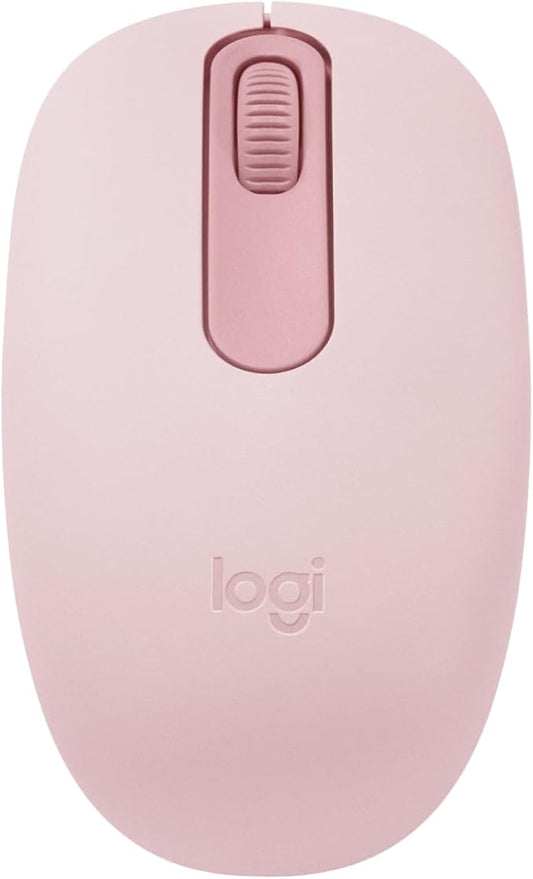 Logitech M196 Compact Ambidextrous Bluetooth Wireless Mouse - Rose