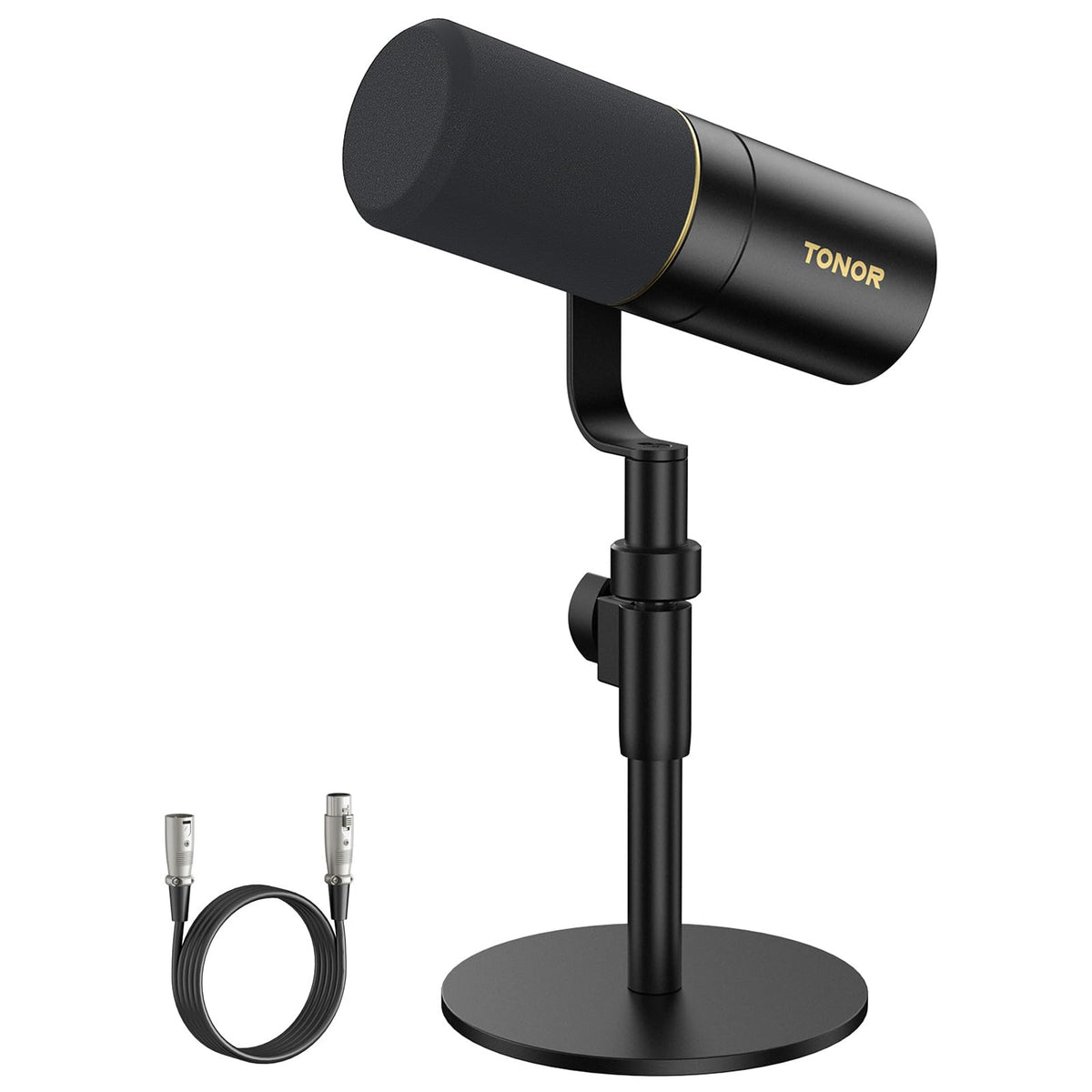 TONOR Dynamic Podcast Microphone, XLR/USB Mic for Recording, Streaming