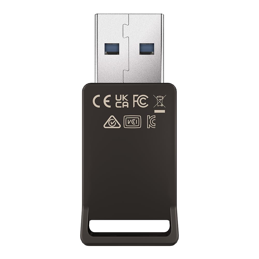 PNY Performance Prime™ USB 3.2 Gen 1 microSD Flash Memory Card Reader – Ultra-Fast Speeds, Read 200MB/s, Write 150MB/s, Type-A, for USB 3.2 Gen 1/USB3.0 Equipped Host Devices