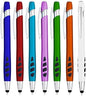 Stylus Pens - 2 in 1 Touch Screen & Writing Pen, Sensitive Stylus Tip - for Your iPad, iPhone, Kindle, Nook, Samsung Galaxy & More - Assorted Barrel Colors, Black Ink, 28 Pack