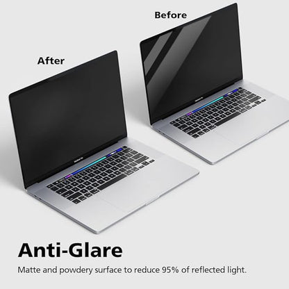 Magnetic Privacy Screen Protector for MacBook Pro 13.3 Inch (2017-2022 M1, M2), Removable Anti Glare Anti Blue Light Anti Spy Screen Filter
