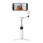 Insta360 Flow 2 Pro Creator Bundle White - Foldable AI Phone Gimbal, Apple DockKit, 360º Pan Tracking, Free Tilt Mode, Built-In Tripod/Selfie Stick, Portable Vlog/Travel Stabilizer, Spotlight, MagSafe