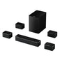ULTIMEA 7.1CH Surround Sound System for TV, Soundbar with Dolby Atmos, 6.5" Wireless Subwoofer, APP Control, 4 Wired Surround Speakers, Peak Power 460W Soundbar for TV, Poseidon D80 (New 2026 Model)