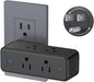 TROND Outlet Extender Surge Protector with 6 AC Plug Splitter