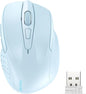 TECKNET Wireless Mouse, 2.4G Ergonomic Optical Mouse, Computer Mouse for Laptop, PC, Computer, Chromebook, Notebook, 6 Buttons, 24 Months Battery Life, 4000 DPI, 6 Adjustment Levels