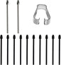 Pen Tips Replacement Compatible with Remarkable 2 Marker Plus Pencil, Pencil Nibs Compatible with Kindle Scribe Basic and Premium Pen (2 PCS Metal Tips, 10 PCS 2B Tips)