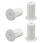 EASYEAH 2pc Black Starlink Cable Grommets 1" Silicone Wire Hole Grommet