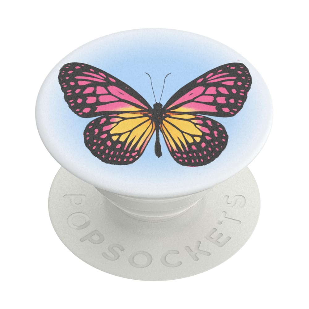 PopSockets Adhesive Phone Grip, Holder- Flutterby