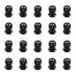 CGELE Cable Gland 20 Pack Plastic Waterproof Adjustable Connector 6-12mm PG13.5 Strain Relief Cord Connectors Joints Nylon with Gaskets