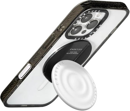 CASETiFY Snappy Ripple Grip Stand Compatible with Magsafe - White