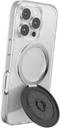 PopSockets Adhesive Phone Grip, Holder, Phone Stand, Black - Translucent Black Smoke