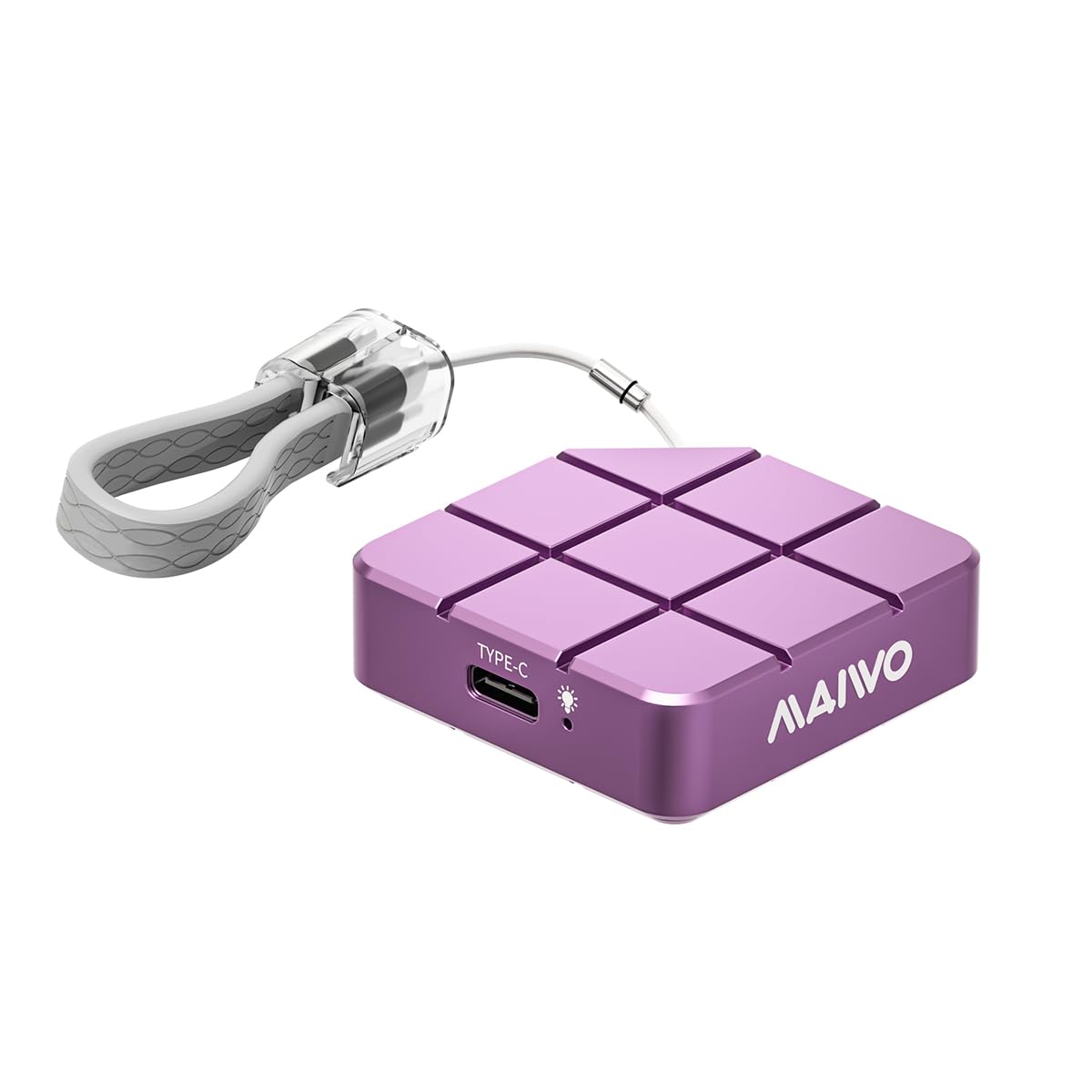 MAIWO 256GB External SSD Up to 1050MB/s, Build-in M.2 2230 PCIe NVMe, USB-C Mini Cute Portable SSD External Solid State Drive for iPhone 17/16/15 Pro Max MacBook Pro Air, All-Metal Shell