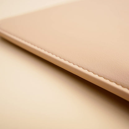 Benfan Laptop Sleeve 15 Inch Compatible with MacBook Pro 16 A2991 M3 A2780 A2485 A2141 MacBook Pro Retina 15 Color Beige
