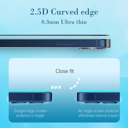 PERFECTSIGHT 2 Pack Compatible for iPhone 14 Pro Screen Protector 6.1 Inch, [ 6X Strogner ] HD Clear Premium Tempered Glass Case Friendly 9H Hardness Bubble Free Easy Installation