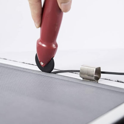 FLYZZZ Screen Spline 0.140" (9/64"), 100 ft | Common Size for Standard Windows | Please Confirm Your Size (See Guide in Image #2)