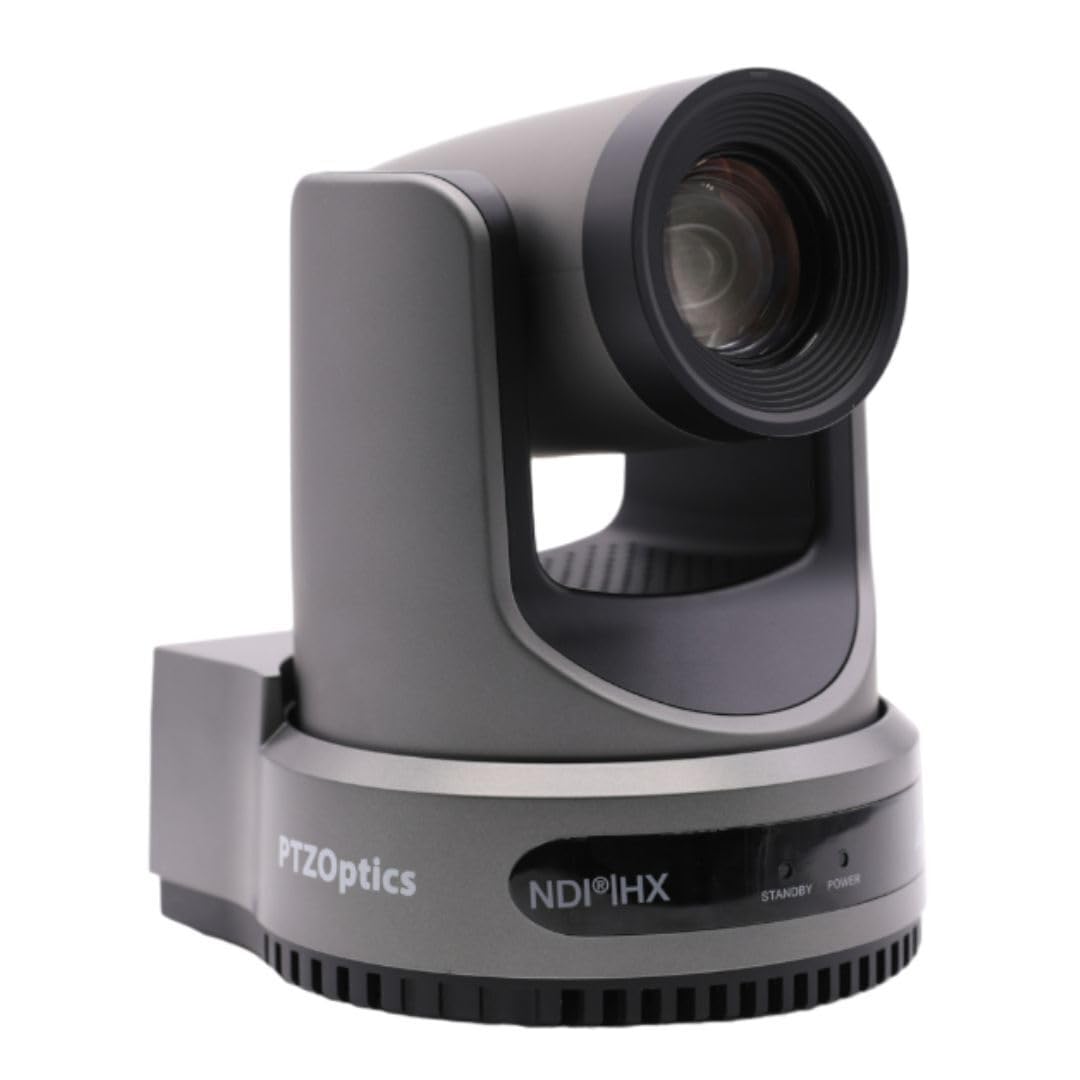 PTZOptics Move 4K SDI/HDMI/USB/IP PTZ Camera (Gray)
