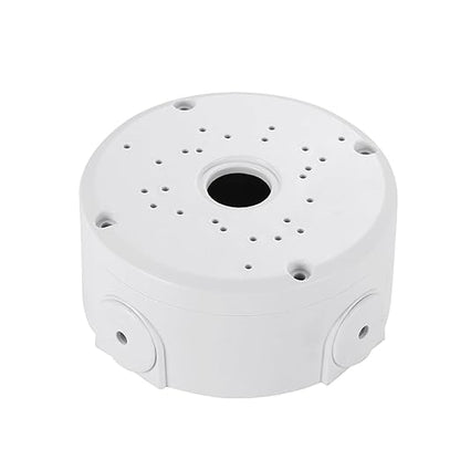 Universal Bullet Security Camera Junction Box Mount Bracket Plastic Rainproof Junction Box Mount Bracket for IP Camera Electric Enclosure, Indoor/Outdoor Wall Cable Junction Base Boxes (1 Pack)