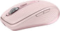 Logitech MX Anywhere 3S Compact Wireless Mouse, Fast Scrolling, 8K DPI Any-Surface Tracking, Quiet Clicks, Programmable Buttons, USB C, Bluetooth, Windows PC, Linux, Chrome, Mac - Rose