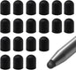 20 Pieces Replacement Tips Touch Screen Pens Tips Silicone Rubber for Touch Pen (Outer Diameter 6mm, Inner Diameter 4mm)