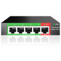 8-Port Gigabit Easy Smart Managed Ethernet Switch | Plug & Play Network Hub with VLAN, QoS, Port Mirroring | Fanless Design | Desktop/Wall Mount for Home/Office