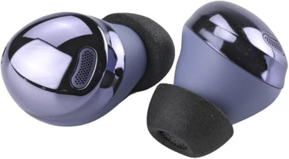 Comply Memory Foam Replacement Earbud Tips for Samsung Galaxy Buds Pro | Ultimate Comfort, Secure Fit, Superior Noise Isolation | Black, Medium (3 Pairs)