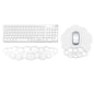 Gel Cloud Keyboard and Mouse Wrist Rest, Cute Wrist Support and Arm Support Keyboard Rest for Keyboard and Mouse Typing Pain Relief，Suitable for Office/Computer/Laptop/Gaming (Pink)