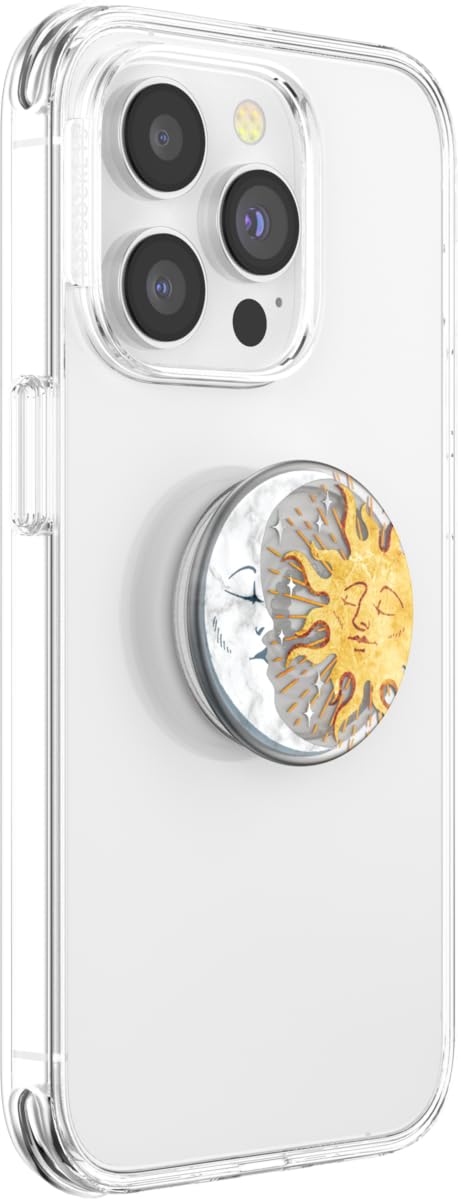 PopSockets Adhesive Phone Grip, Holder- Sun and Moon
