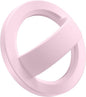 GONEZ Magnetic Phone Grip Compatible with MagSafe, Removable Silicone Loop Grip, Phone Ring Holder for Back of Phone for iPhone 16/15/14/13/12 Series, Pastel Pink