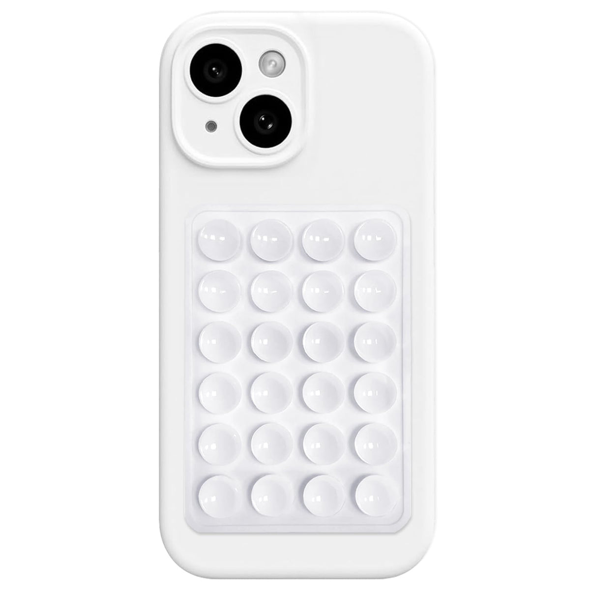 AZXYI Anteel Silicone Suction Phone Case Mount, Silicon Adhesive Suction Cup Phone Mount, Non Slip Sticky Phone Grip for Cellphone, Strong Grip Holder for Selfies and Videos (Baby Blue)