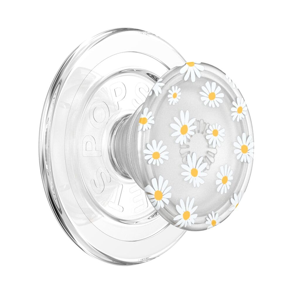 PopSockets Phone Grip for MagSafe, Magnetic Holder- He Loves Me Not