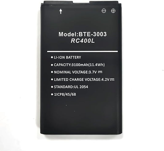 GBBBT BTE-3003 Battery 3100mAh High Capacity Replacement Li-ion Battery for Veri zon Or bic Speed Mobile Hotspot RC400L BTE-3003