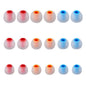 Earbud Tips Soft Silicone Earbuds Replacement Tips Fit for in-Ear Headphones(Inner Hole from 3.8mm - 4.2mm Earphones) 9 Pairs S/M/L
