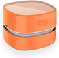 ODISTAR Desktop Vacuum cleaner,Mini table dust sweeper Energy Saving,High endurance up to 400 mins,Cordless&360º Rotatable Design for Cleaning Hairs,Crumbs,Computer Keyboard of gifts for kids (orange)