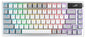 ASUS ROG Azoth Wireless Mechanical Gaming Keyboard – 75% TKL, Tri-Mode Connectivity, Hot Swappable Pre-lubed ROG NX Snow Linear Switches, PBT Keycaps, RGB, OLED Display, PC/Mac Support - White